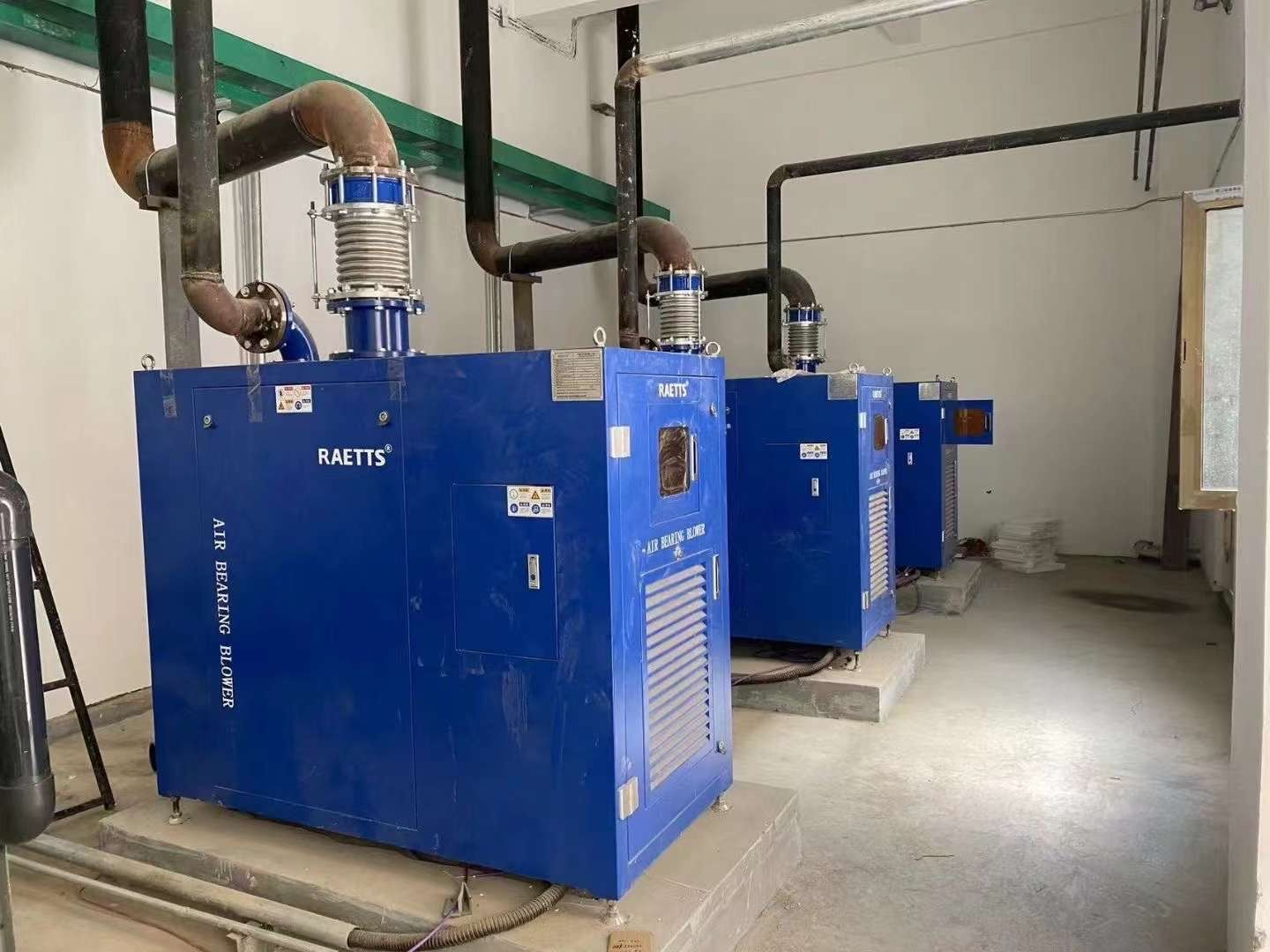 air suspension blower 3-300kW Micro model Double impeller zero friction Large flow for Wastewater Treatment