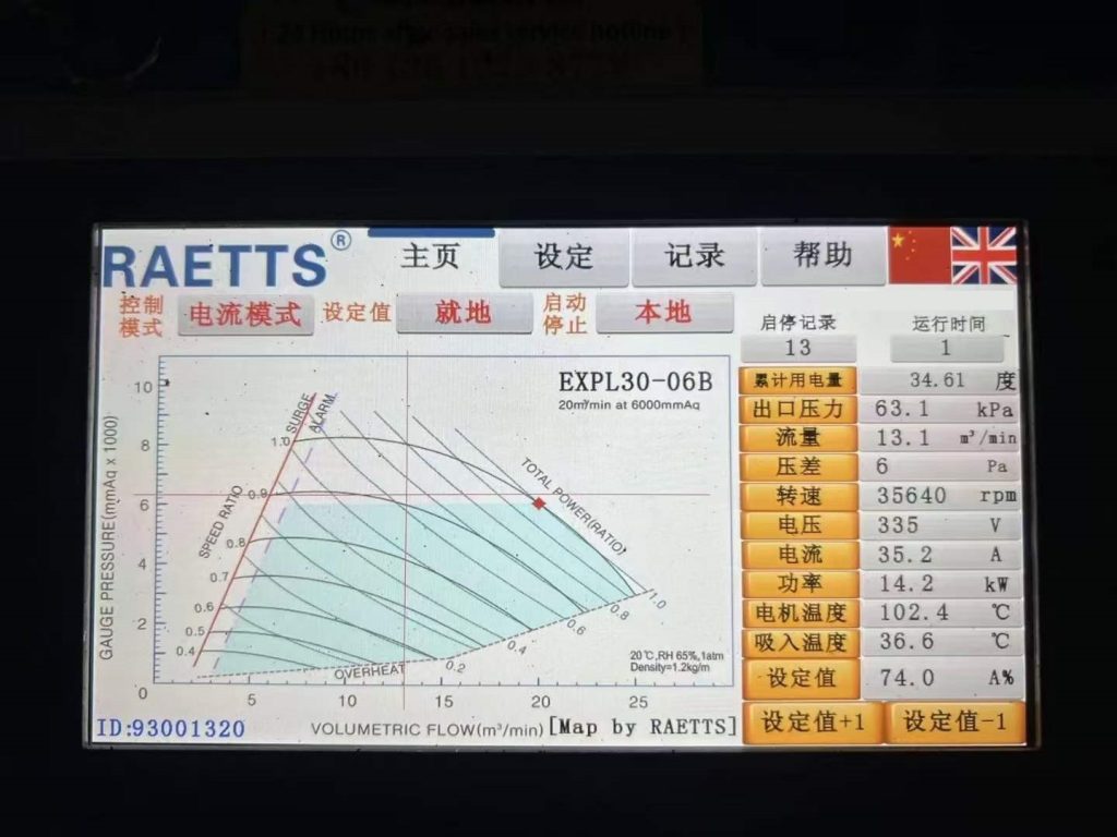 RAETTS KONRAD portable air bearing turbo blower (1)
