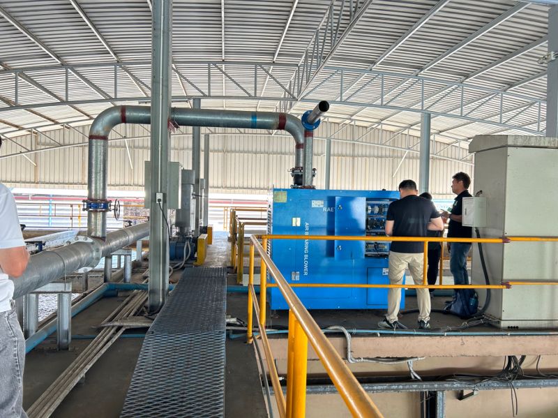 RAETTS air bearing blower for paper mill wwtp (1)