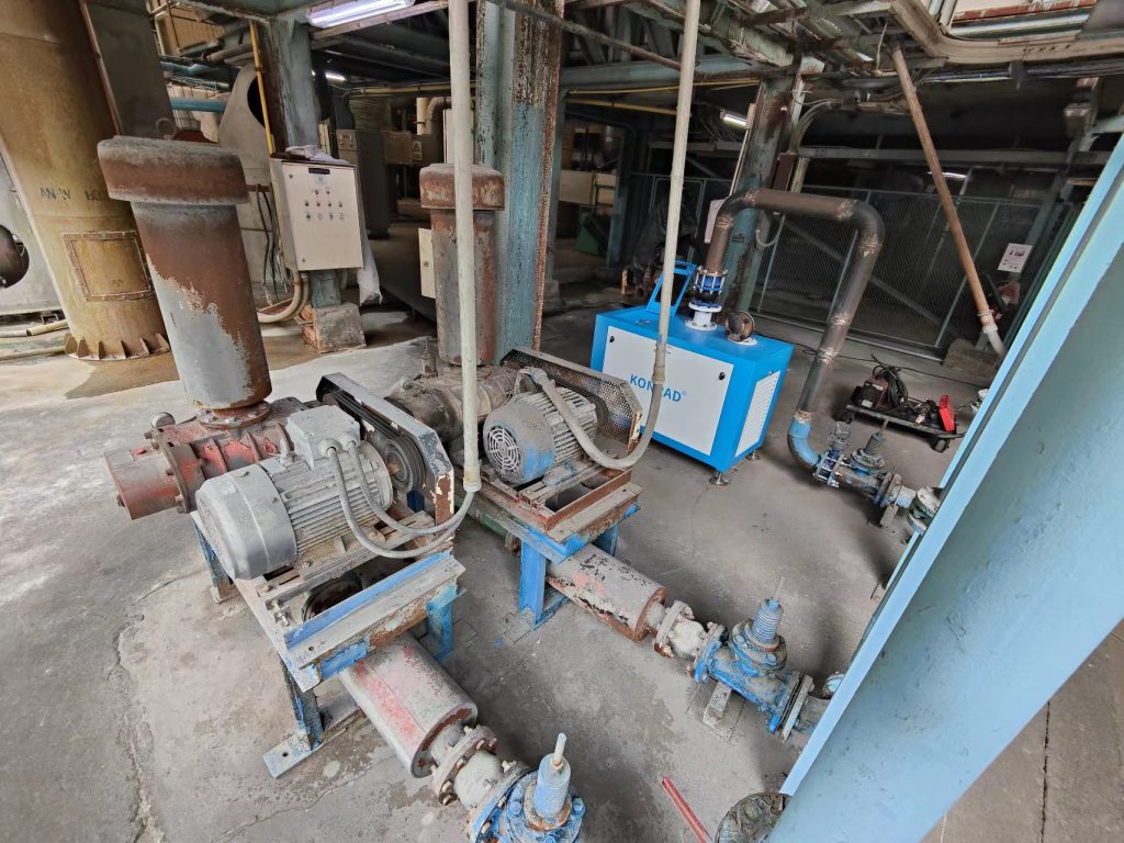 RAETTS portable air bearing blower for Thai wwtp (6)