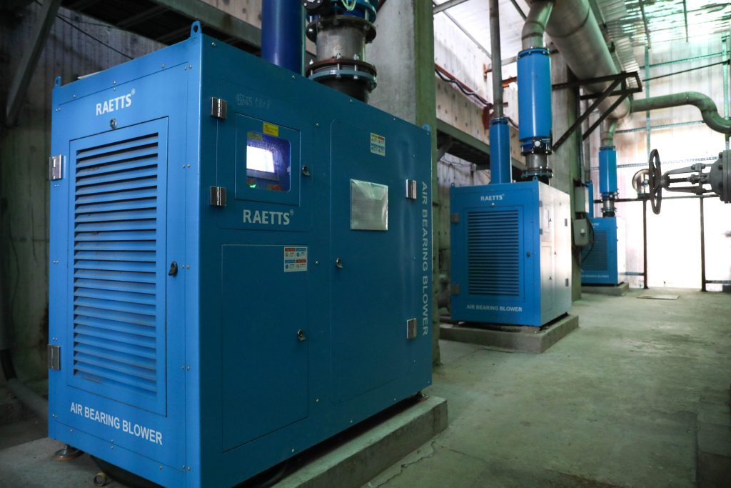RAETTS blower for paper mill