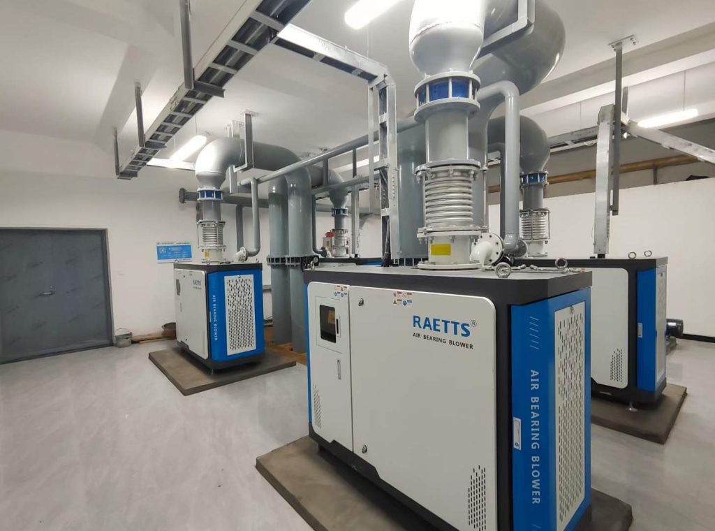 RAETTS 4 sets air bearing blower for ETP (1)