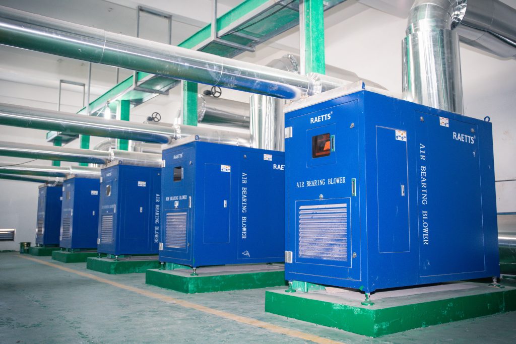 RAETTS air bearing blower for FoShan WWTP (1)