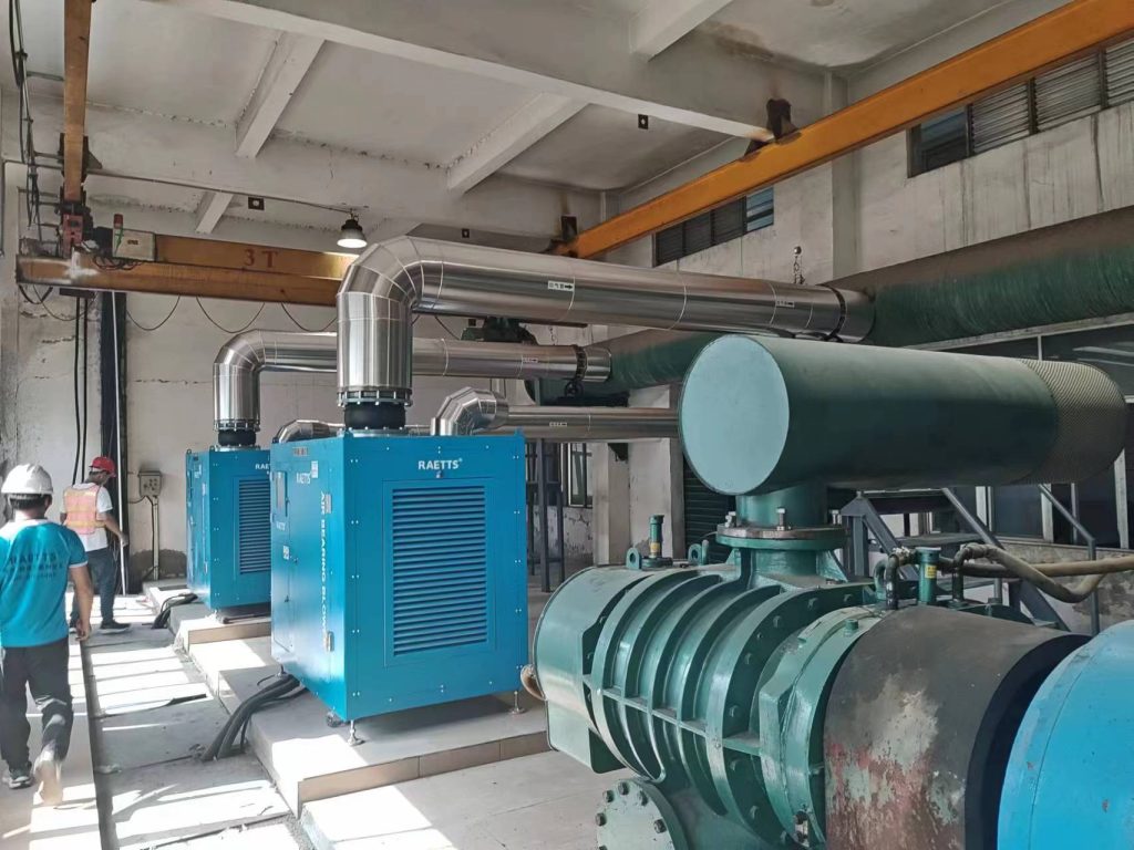 RAETTS turbo blower EXPL30-06 2 for wastewater treatment aeration