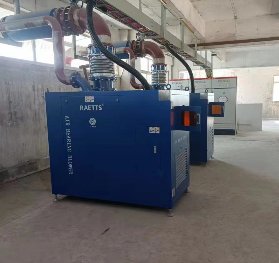 RAETTS 150KW air bearing blower for power plant wwtp (2)