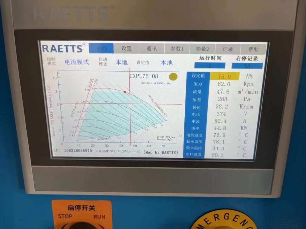 RAETTS 55KW Maglev turbo blower (3)