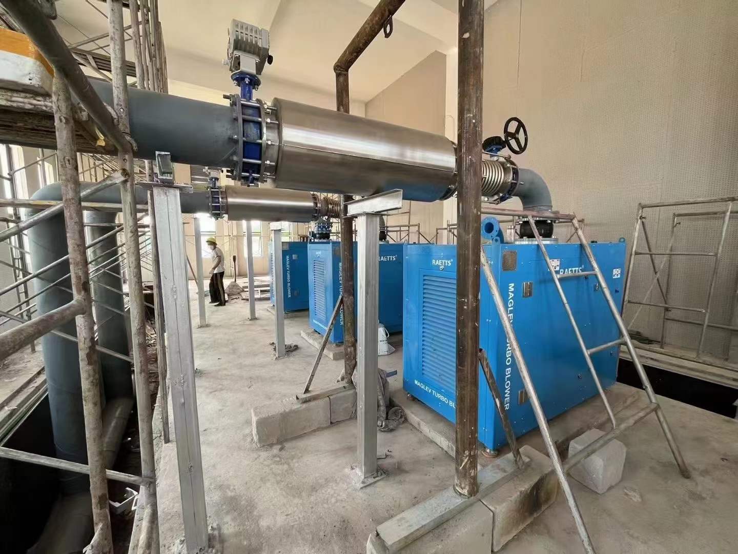 RAETTS 55KW Maglev turbo blower (3)