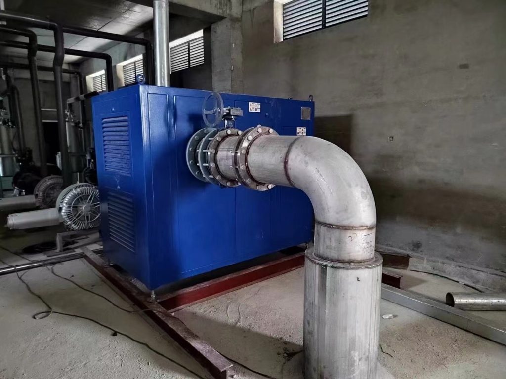 raetts 95kw maglev turbo blower for wwtp (4)
