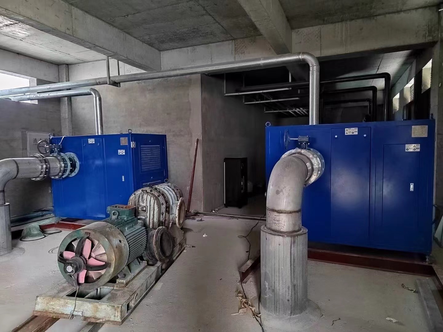 raetts 95kw maglev turbo blower for wwtp (4)
