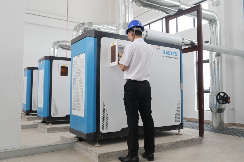 RAETTS Maglev blower for WWTP zhuhai
