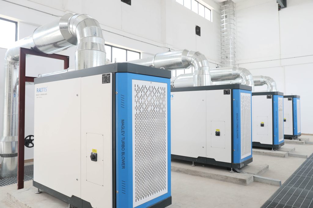 RAETTS Maglev blower for WWTP zhuhai