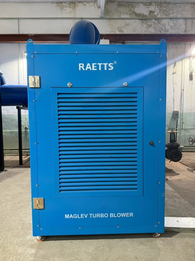 RAETTS maglev blower for Russia's Glazov WWTP (5)